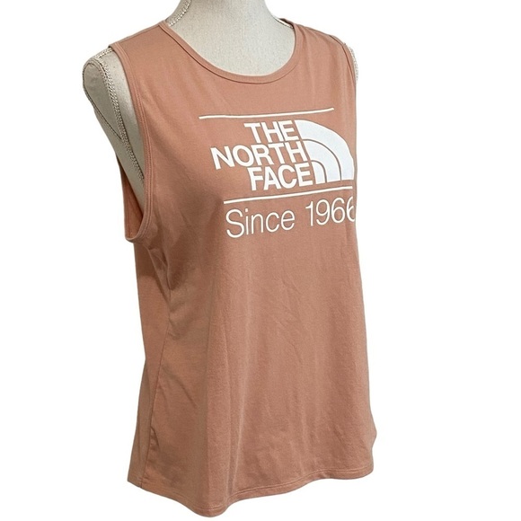 THE NORTH FACE - NWT - SIZE MEDIUM -GRAPHIC TANK - COLOR IS CAFE CRÈME - 1966 B6 - Picture 2 of 9